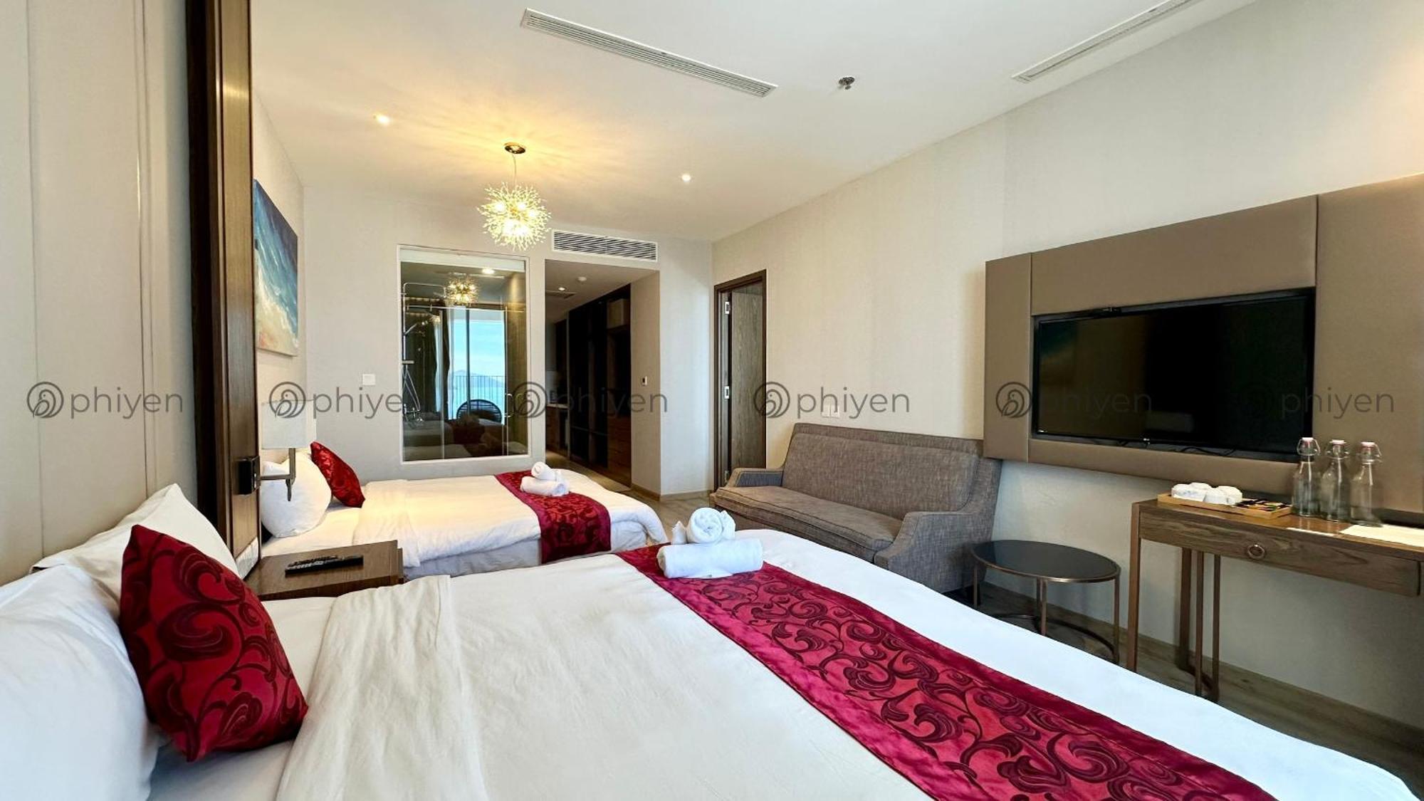 Căn hộ sang trọng đối diện biển và quảng trường Nha Trang Exterior foto