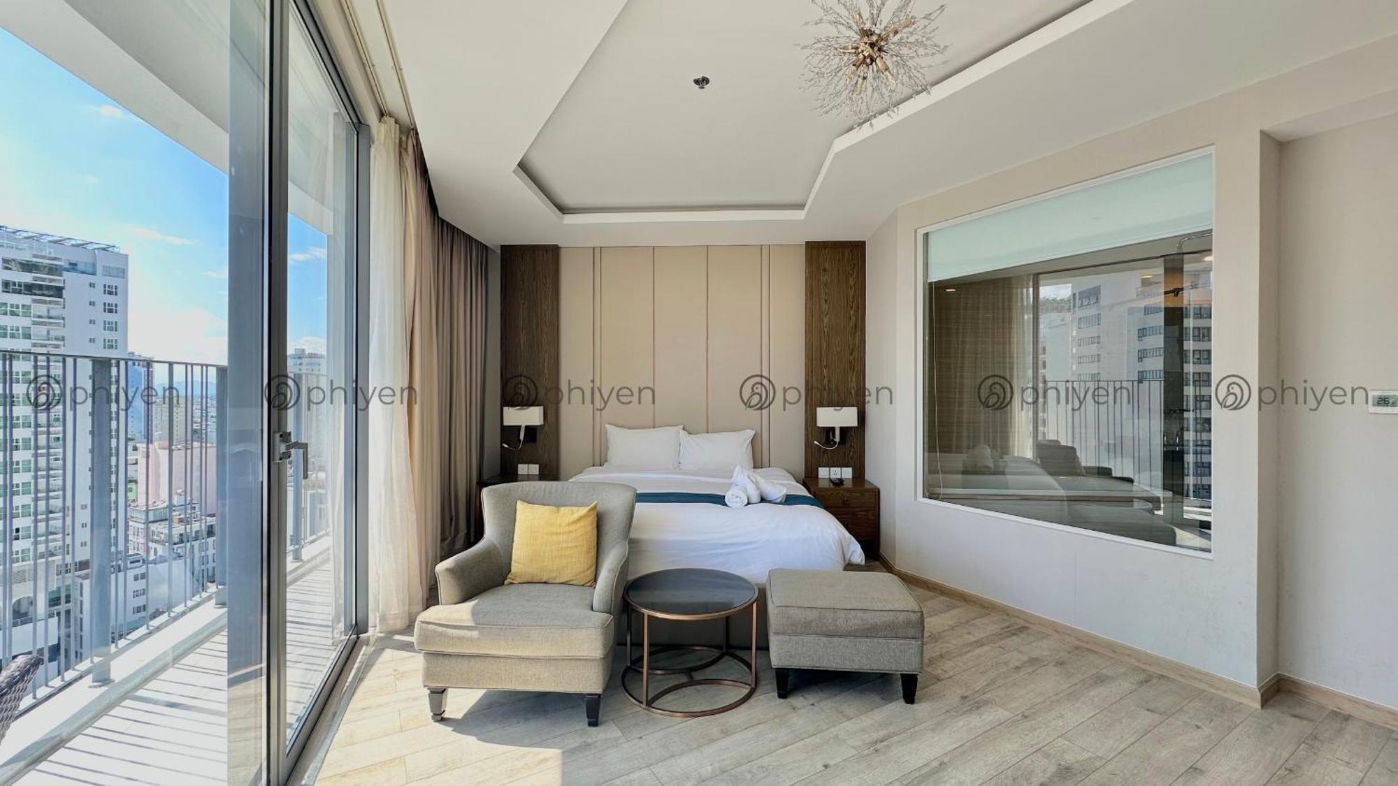 Căn hộ sang trọng đối diện biển và quảng trường Nha Trang Exterior foto